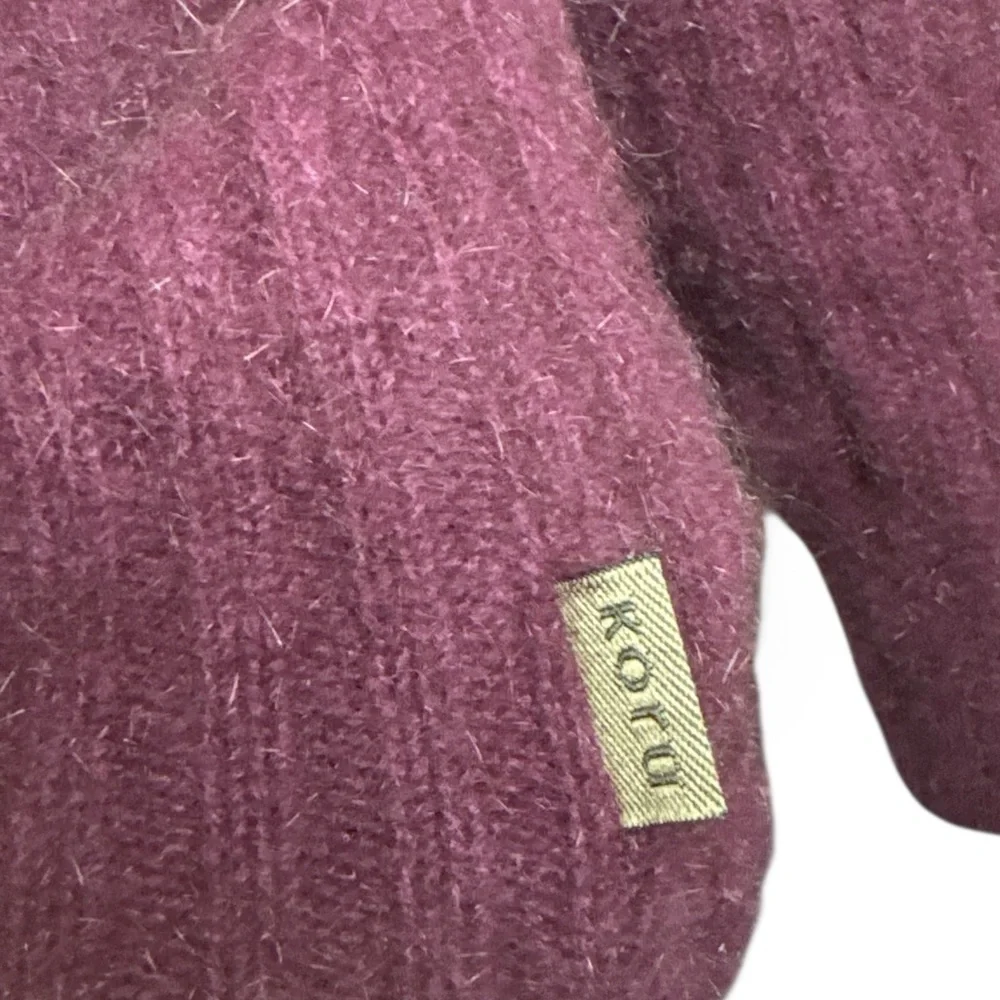 Women's Koru Burgundy Sweater - Picture 5 of 8